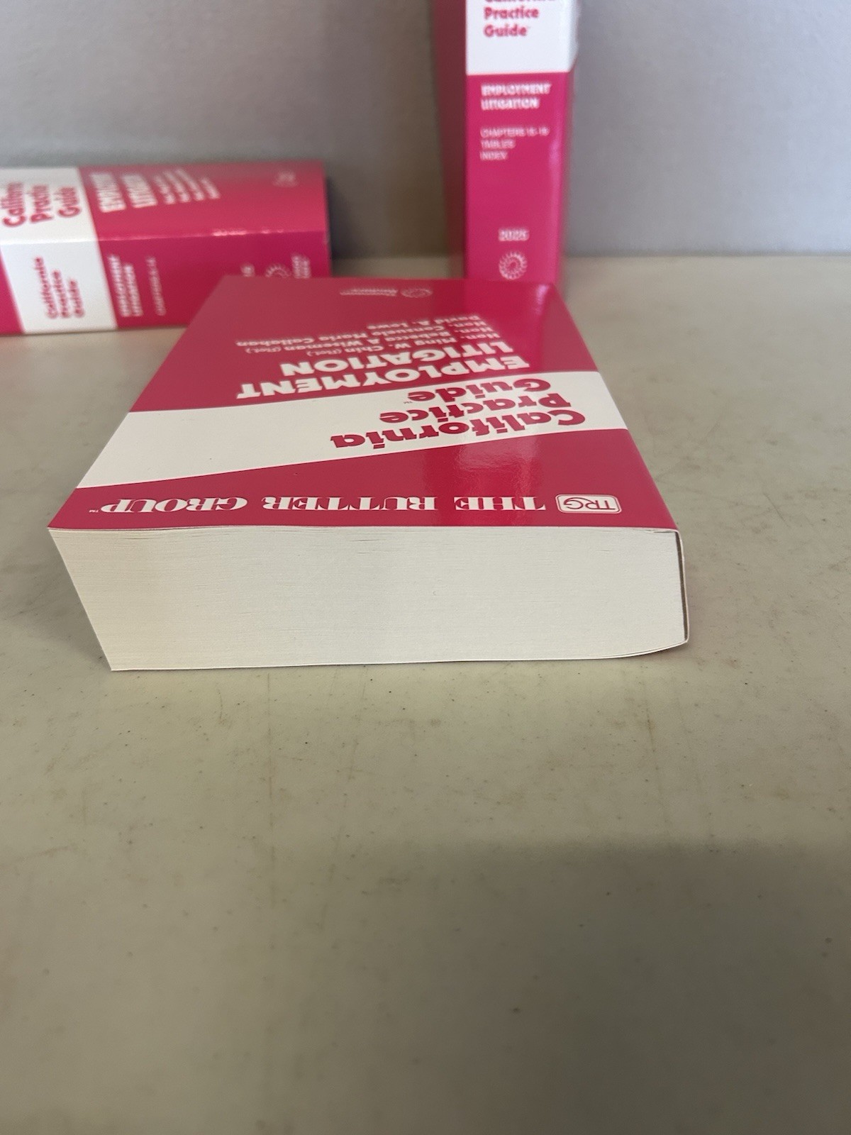 California Practice Guide Employment Litigation 2025 Rutter Group
