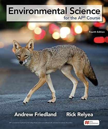 Environmental Science for – Hardcover, by Friedland Andrew; Relyea – Very Good
