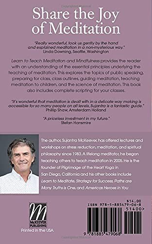 Learn to Teach Meditation and Mindfulness by S.G. McKeever