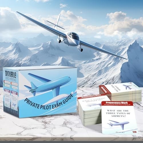 VFR Oral Exam Flashcards – 300+ Study Cards for Private Pilot Checkride, Waterpr