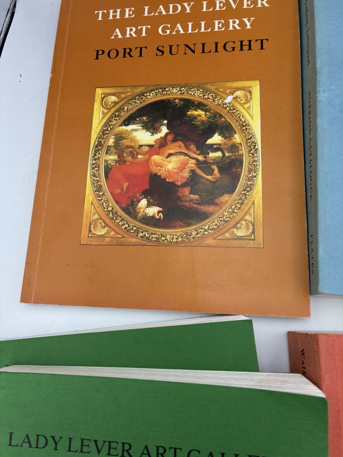Book Lot Lady Lever Art Gallery Merseyside Walker Art Gallery Catalogue Glass UK