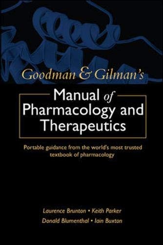 Goodman and Gilman’s Manual of Pharmacology and Therapeutics – paperback Bru…