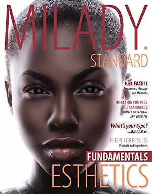 Milady Standard Esthetics: Fundamentals – Hardcover, by Milady – Acceptable