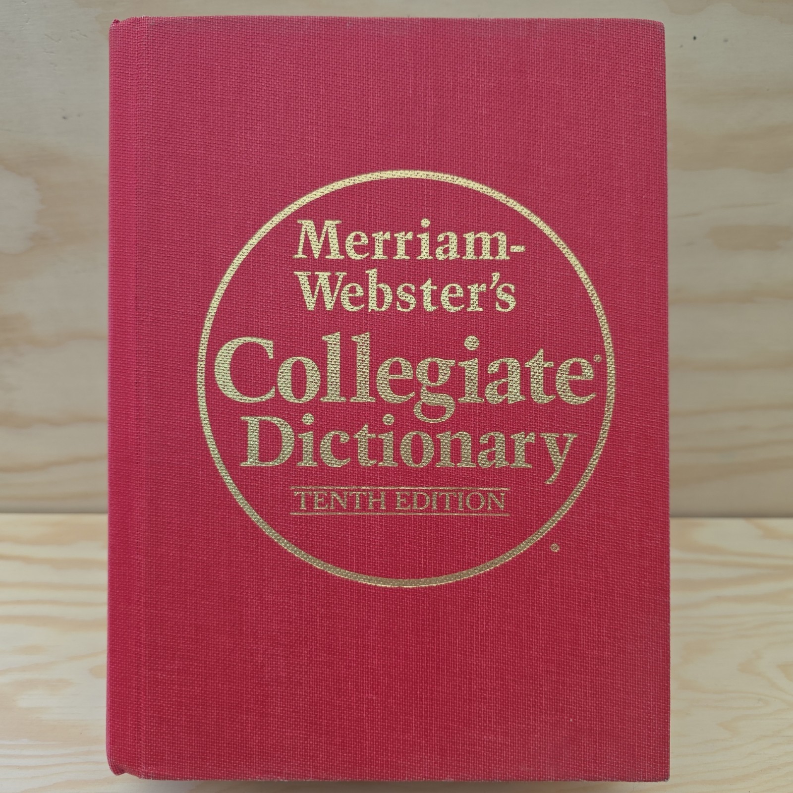 Merriam-Webster’s Collegiate Dictionary Tenth Edition Thumb-Indexed 2001