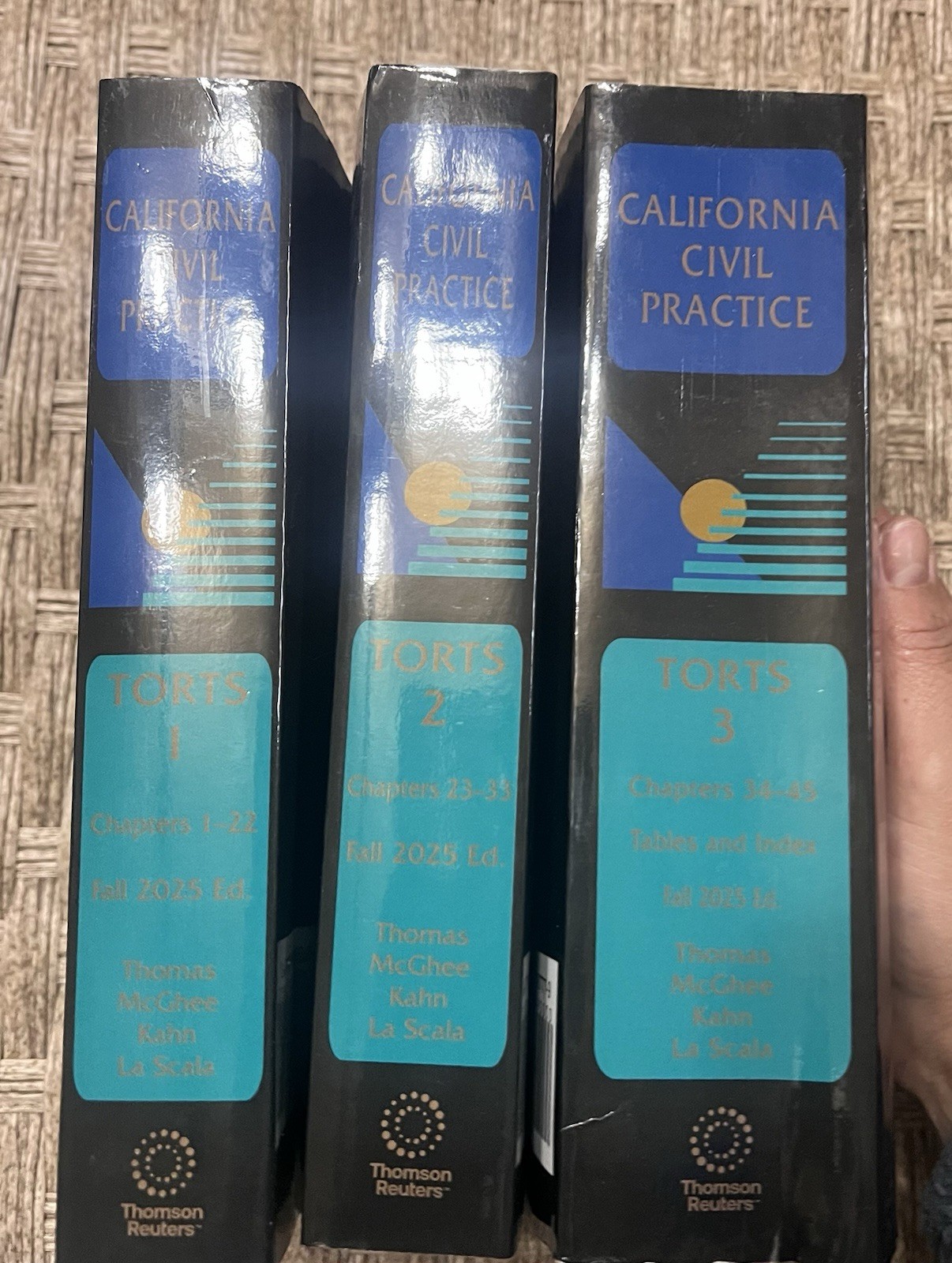 Thomson Reuters, California Civil Practice, Volumes 1-2-3, Fall 2025 Edition