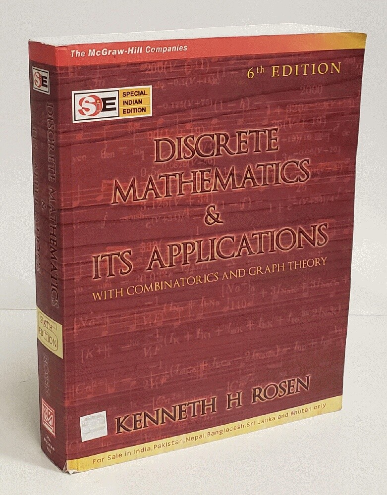 Discrete Mathematics and Its Applications