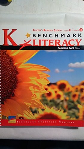 BENCHMARK LITERACY K TEACHERS RESOURCE SYSTEM VOLUME 2 By Commitee *Excellent*