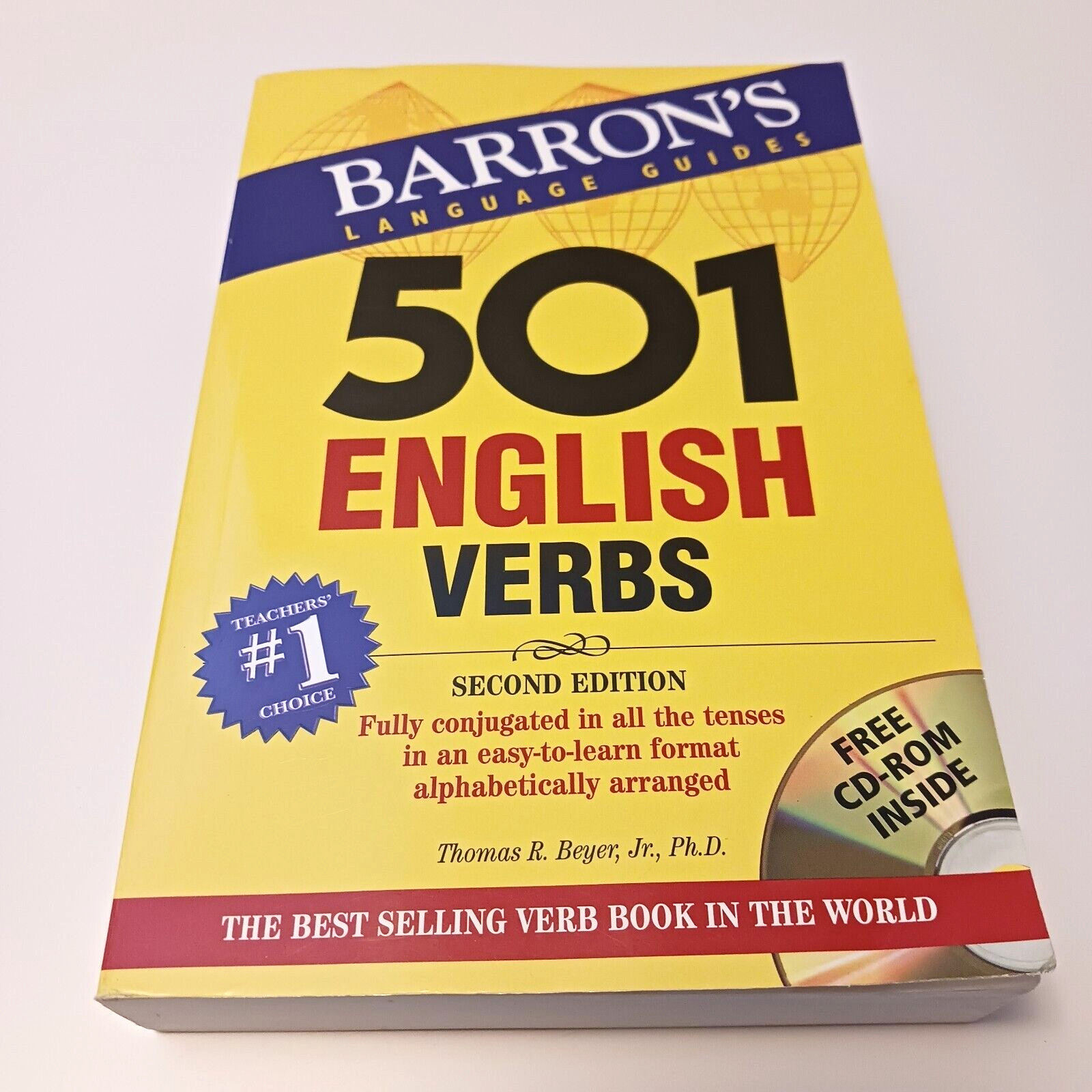 501 English Verbs: with CD-ROM, 501 Verbs Series, by Thomas Berger Ph.D., PB