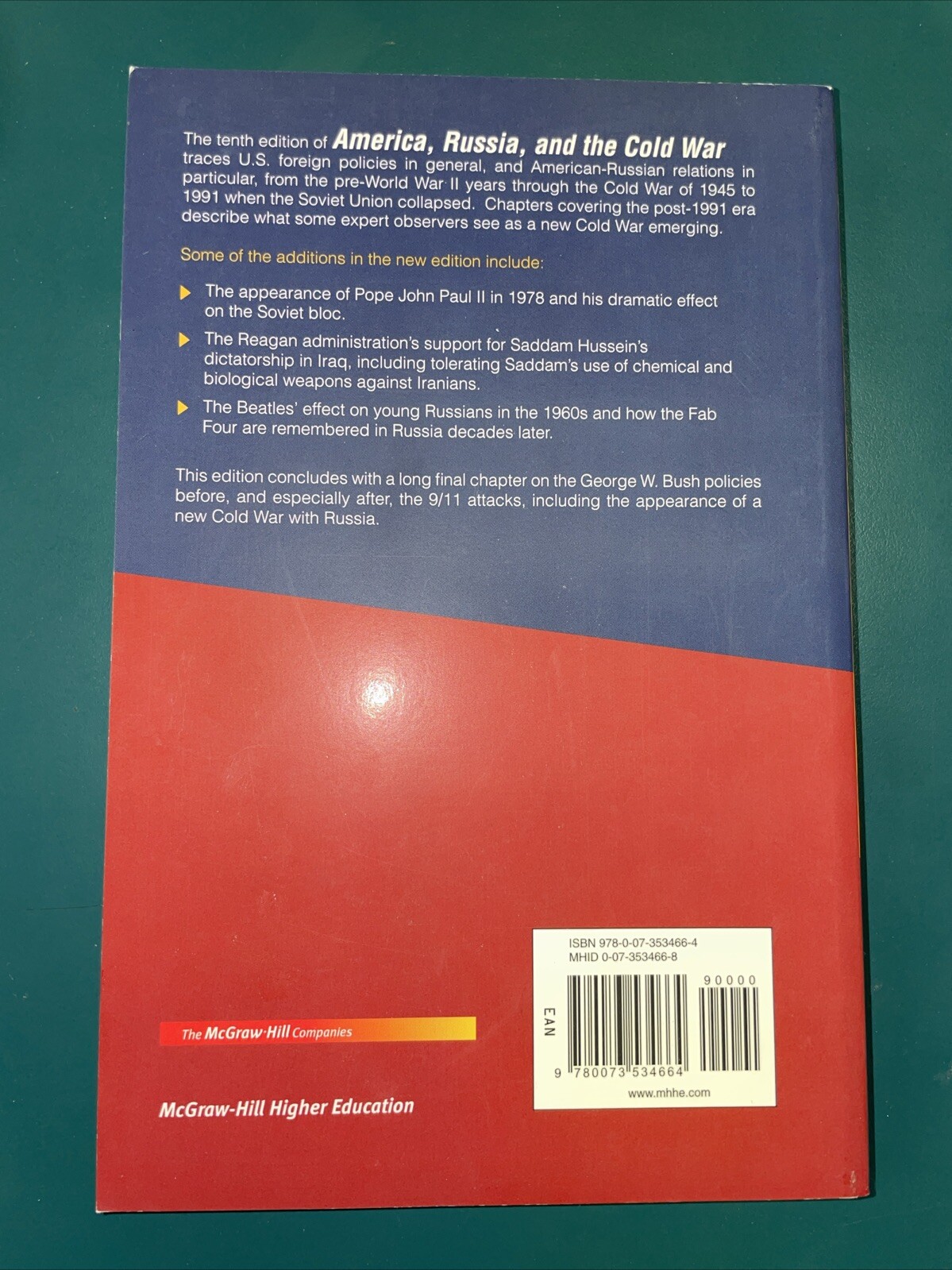 America, Russia and the Cold War 1945-2006 by Walter LaFeber (2006, Trade…