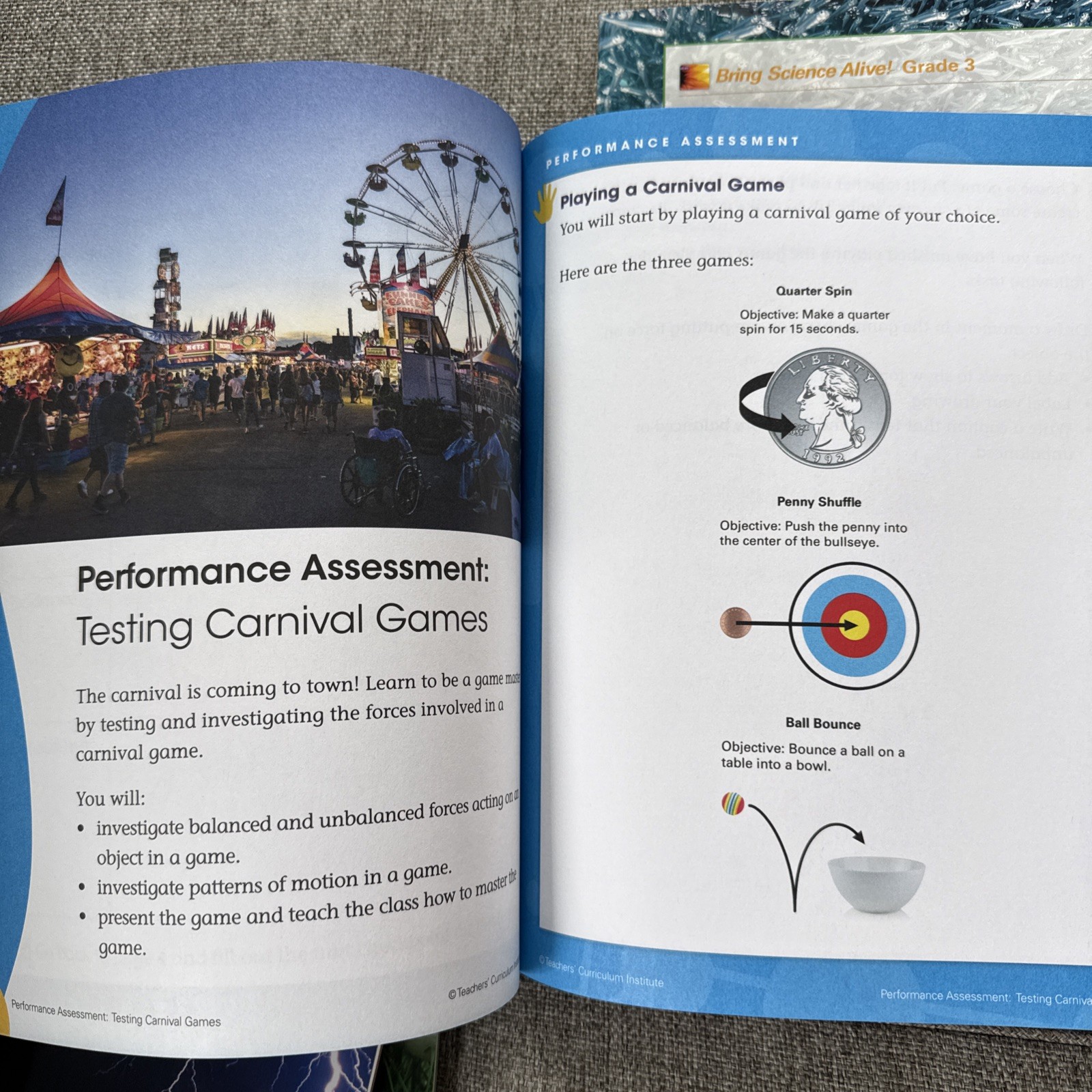 NEW! Bring Science Alive! Grade 3 Units 1-4 Science Journals Curriculum