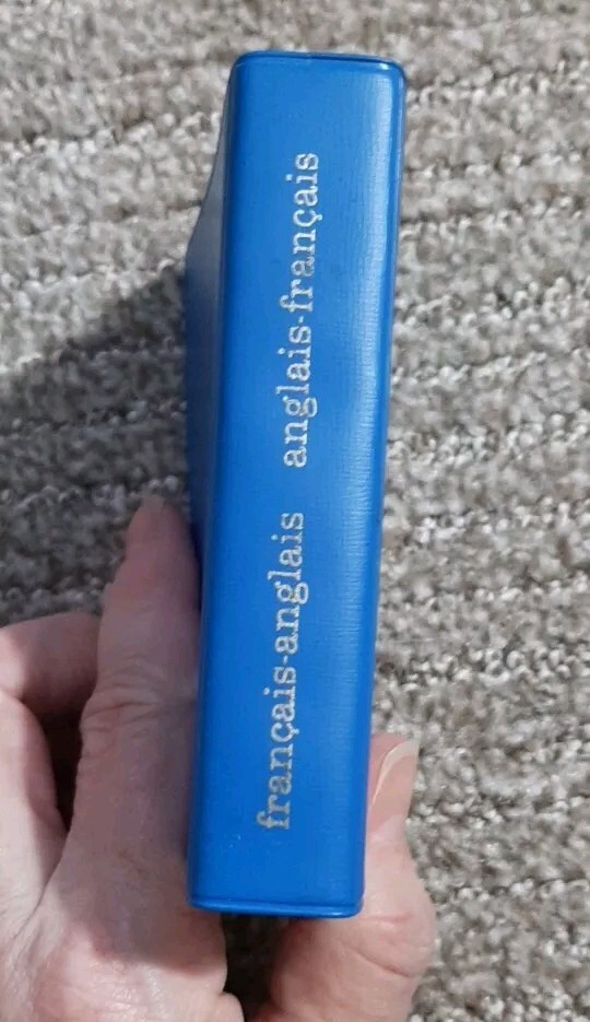 Larousse Dictionnaire Europa FRENCH-ENGLISH Pocket Dictionary 1962 Vintage 3″x4″