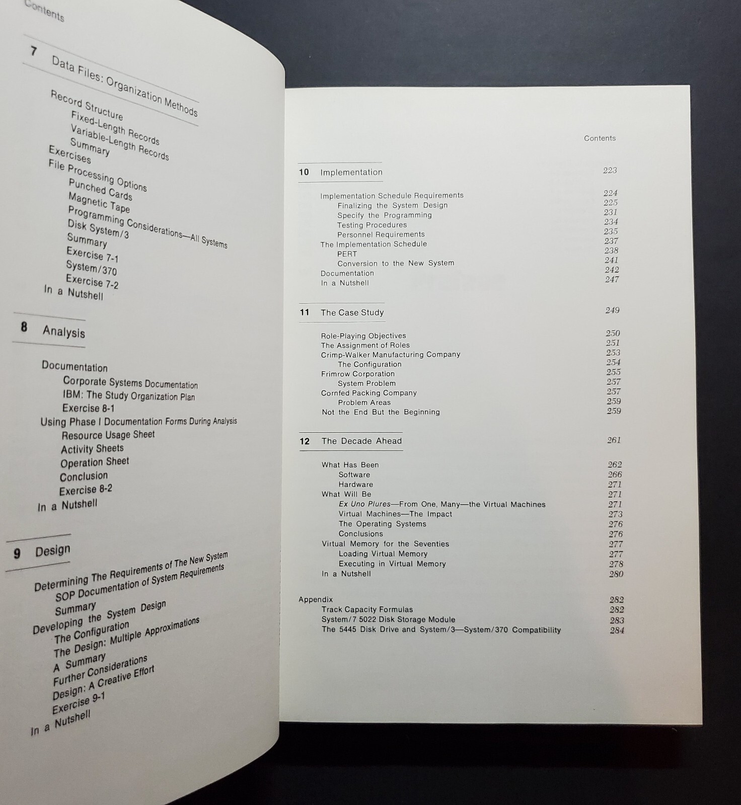 Vintage Computer Programming, Systems Analysis and Design: In an IBM Environment