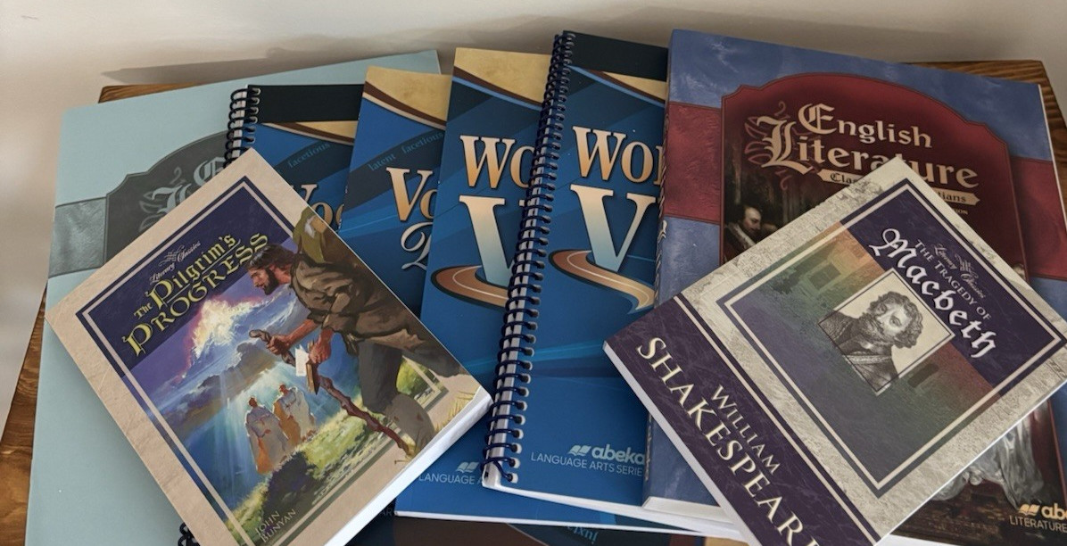 Abeka English, Literature, Vocabulary Poetry Sets 12th Grade NEW Student & Keys