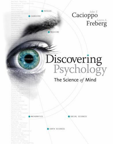 Discovering Psychology: The Science of Mind – 061818550X, hardcover, Cacioppo
