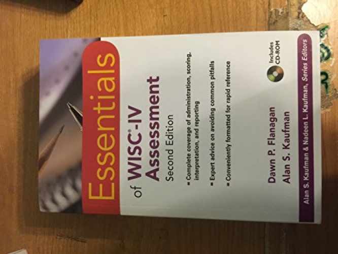 Essentials of WISC-IV Assessment – Paperback, by Flanagan Dawn P.; – Acceptable