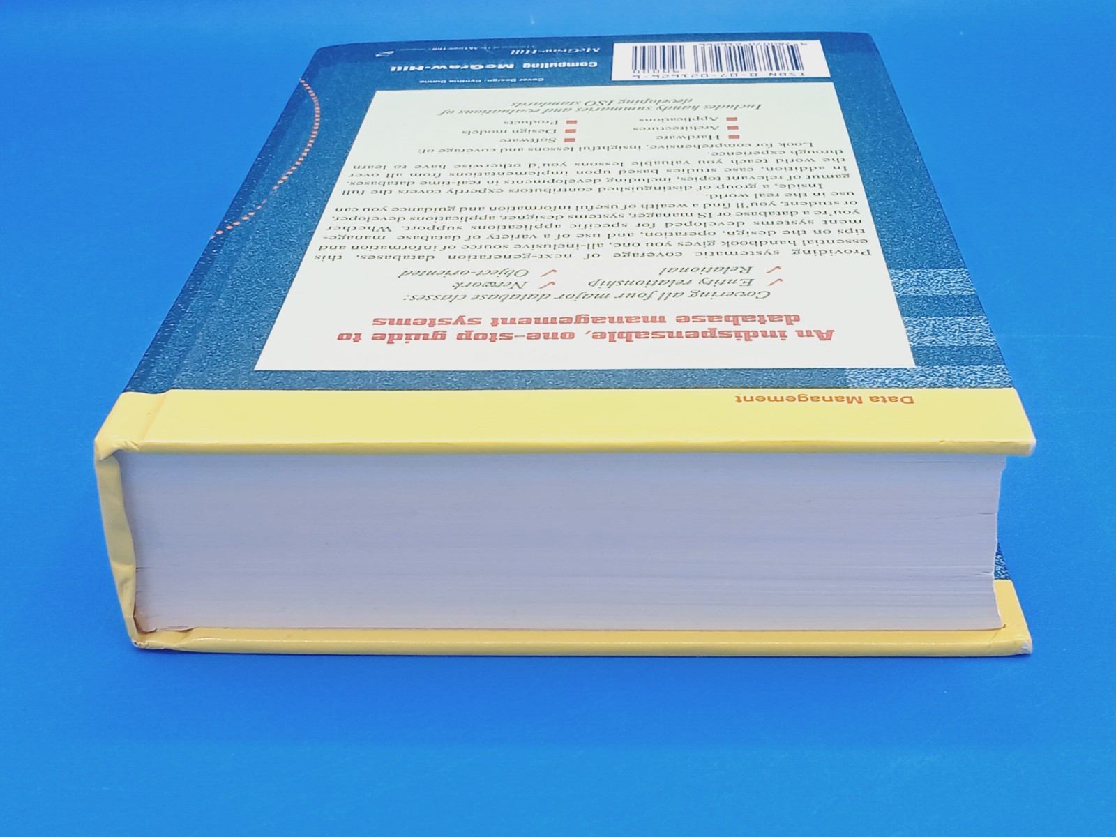 Database Systems Handbook Hardcover 1997 Book By Paul J. Fortier.