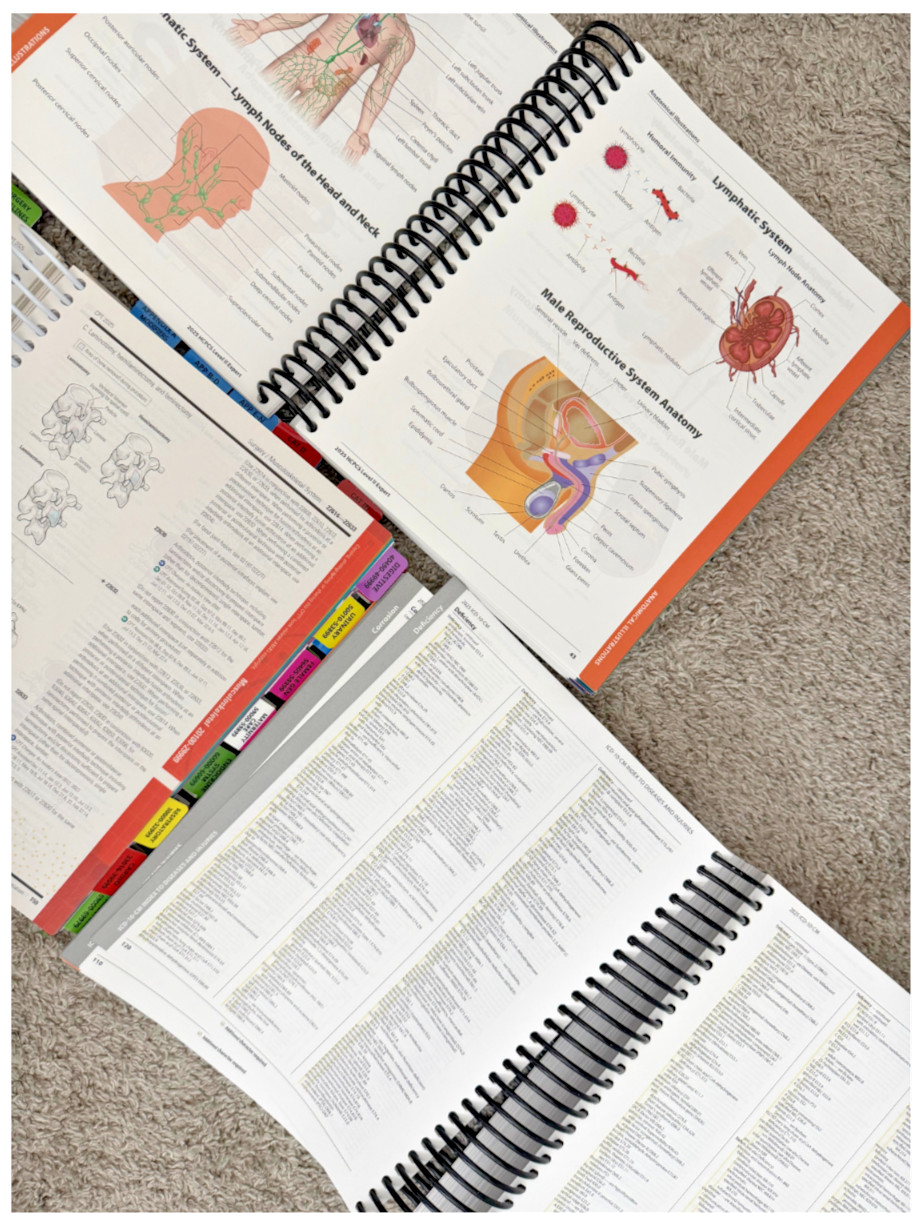 AAPC BUNDLE ICD-10-CM Expert 2025, CPT 2025, and HCPCS Level II 2025 Excellent