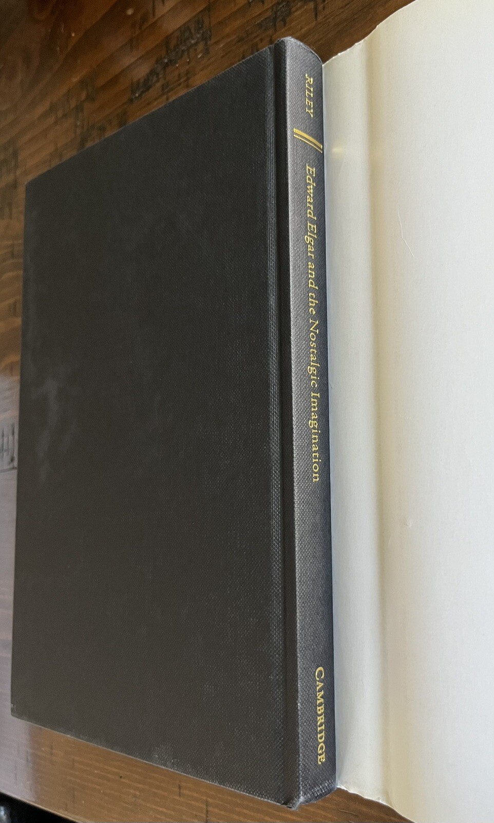 Edward Elgar and the Nostalgic Imagination Matthew Riley English Hardcover