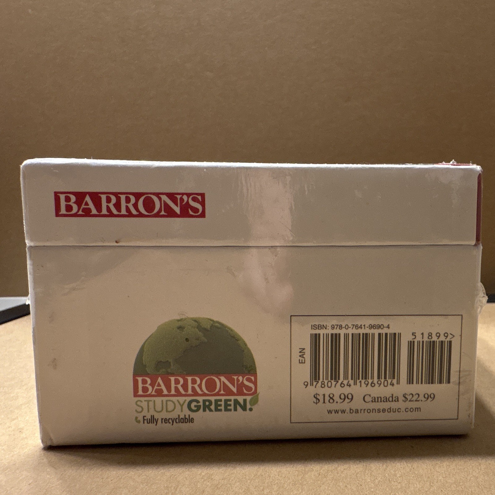 Barron’s First Year Law School Flash Cards Study Aid Box Set ISBN 9780764196094