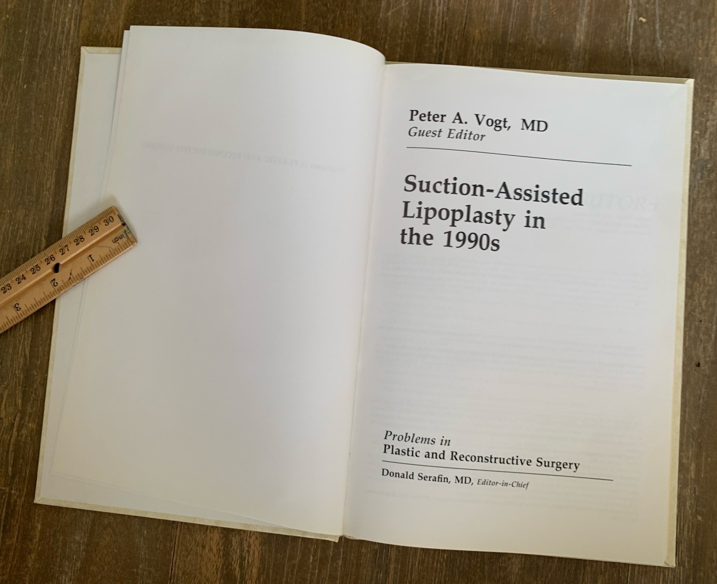 Lot 6 Plastic And Reconstructive Surgery Donald Safarin Medical Books 1991 – 93