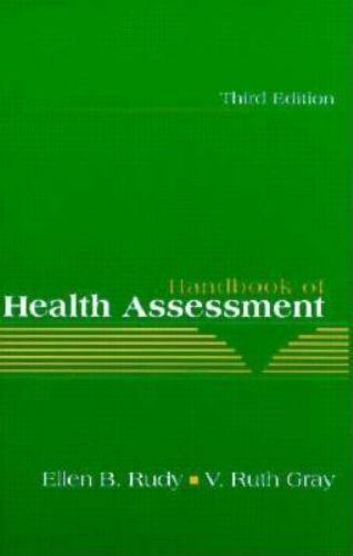 Handbook Health Assessment (3rd Edition)