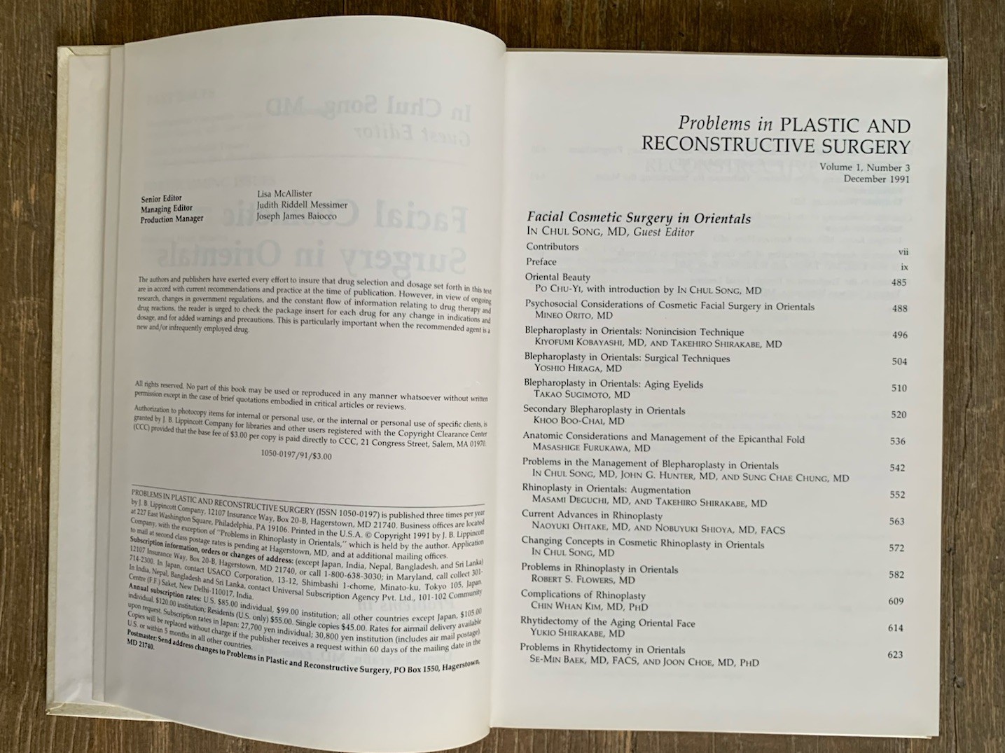 Lot 6 Plastic And Reconstructive Surgery Donald Safarin Medical Books 1991 – 93