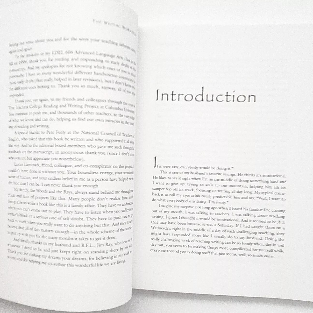 The Writing Workshop By Katie Wood Ray Signed English Teaching Paperback Book