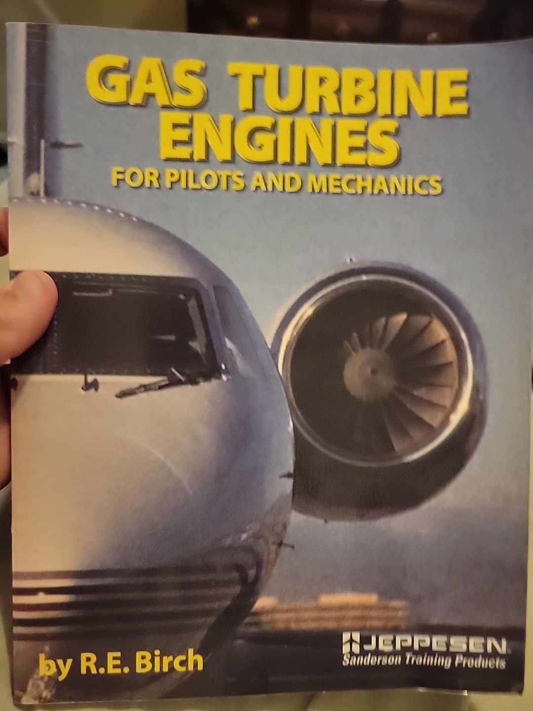 Gas Turbine Engines for Pilots and Mechanics Book, R.E. Birch, 0884872947