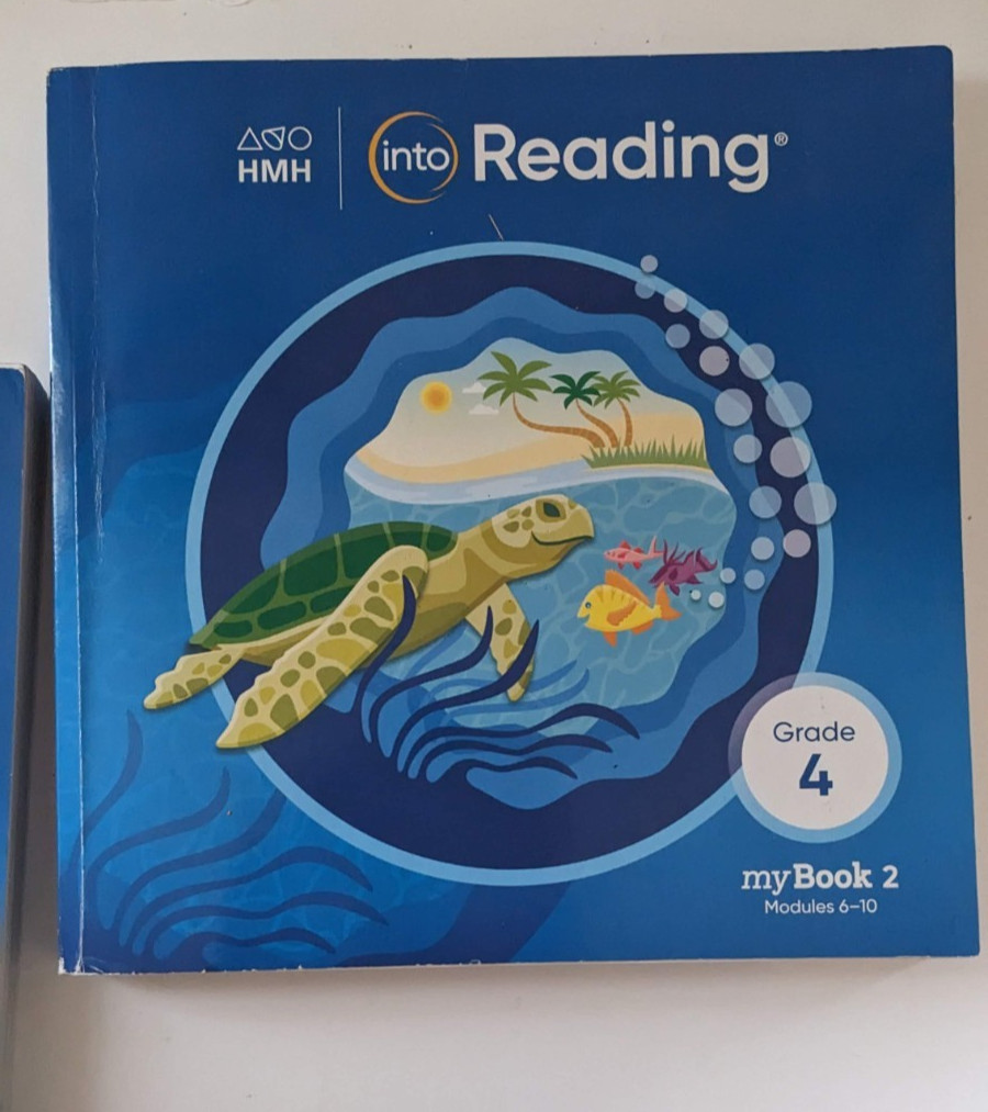 HMH Into READING Grade 4 myBook 1 & 2 Modules 1-5, 6-10 Book Set PENCIL WRITING