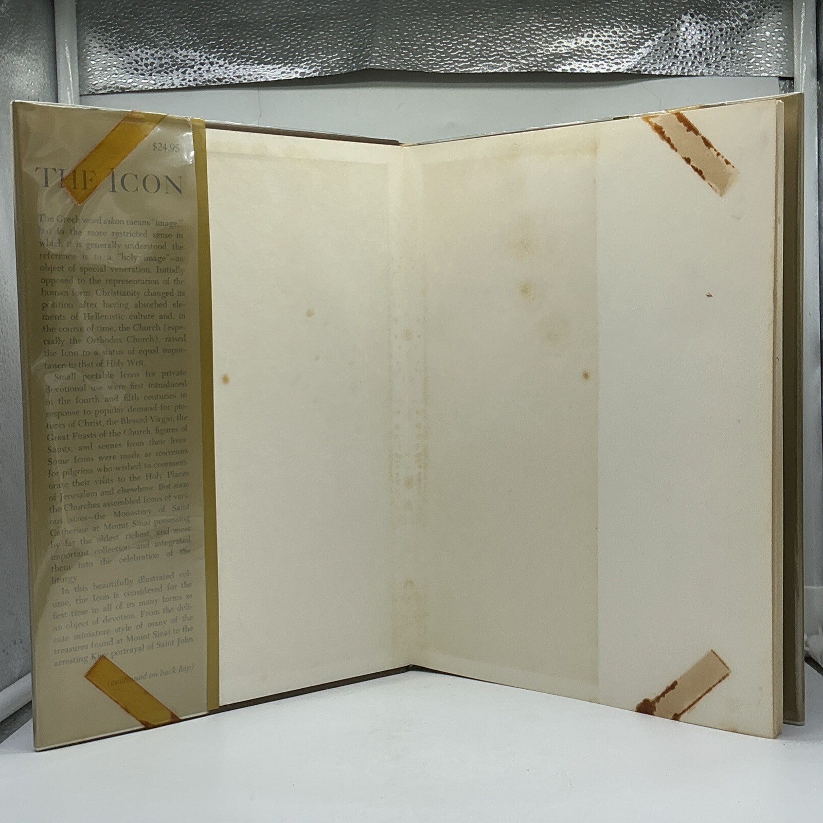 The Icon – Holy Images 6th To 14th Century By Kurt Weizmann 1978 First Printing