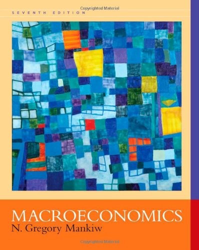 Macroeconomics Mankiw, N. Gregory hardcover Very Good