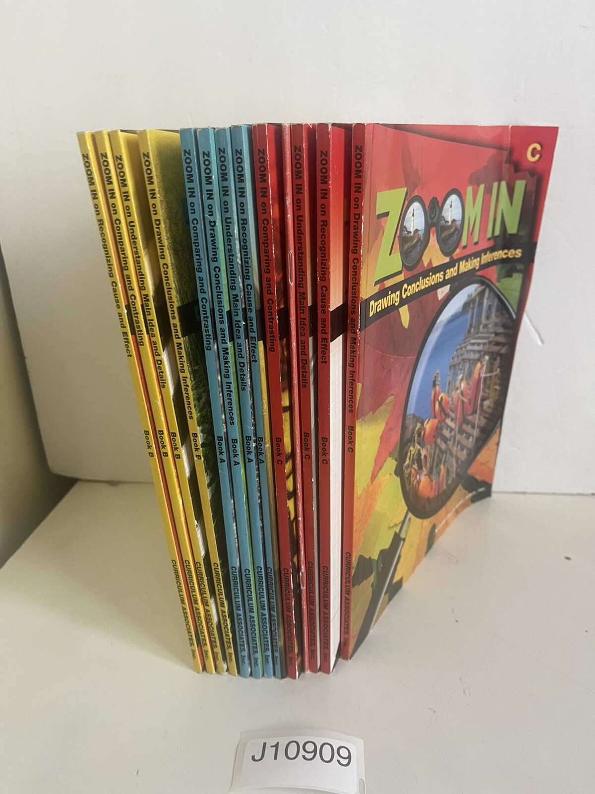 Lot of 13 Zoom In Level A B C Student Workbooks Curriculum Associates Paperback