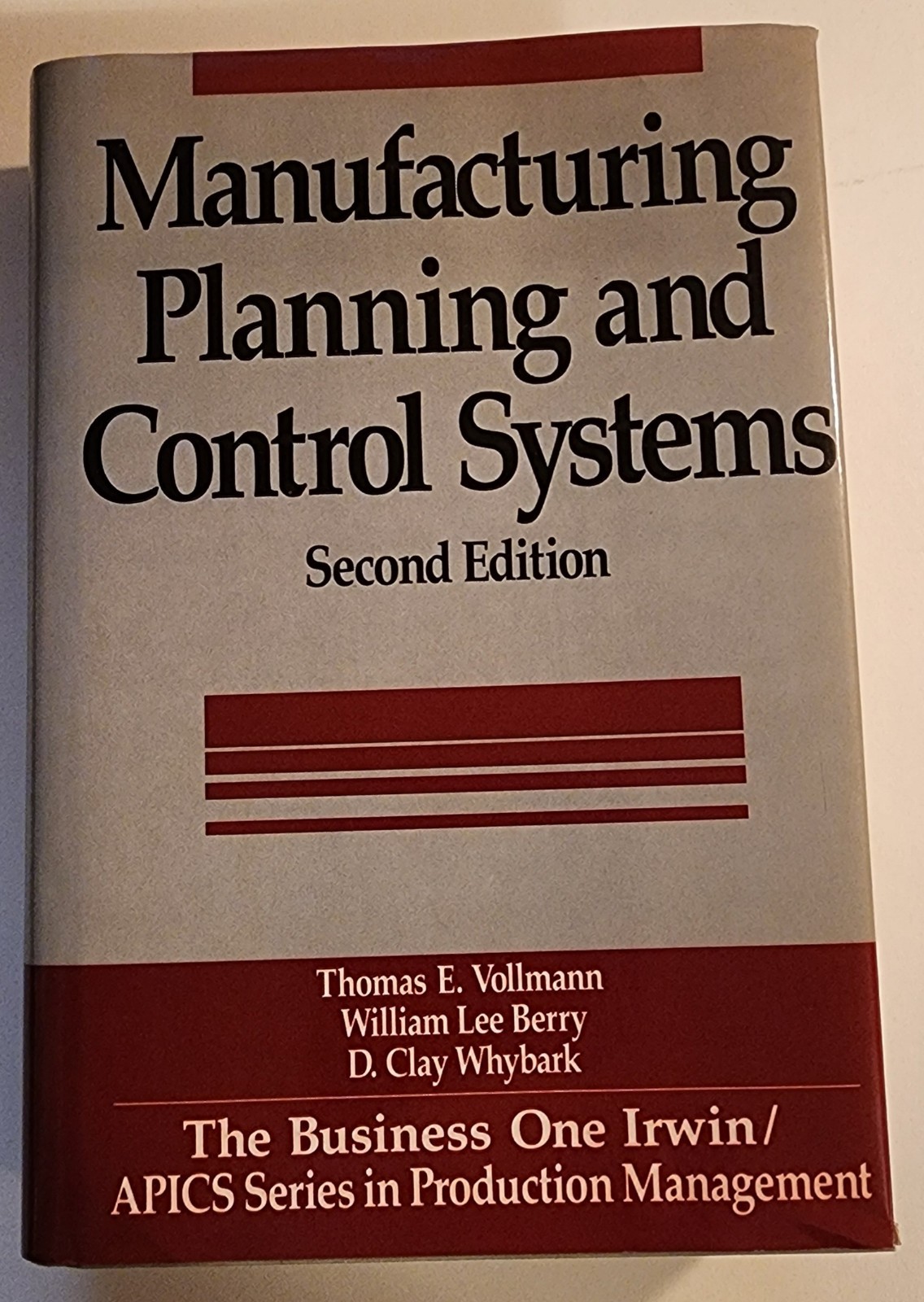 (3) Operations Management, Manufacturing Planning & Control Books, Fundamentals