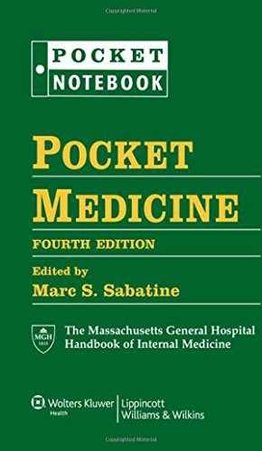 Pocket Medicine: The Massachusetts – Ring-bound, by Marc S. Sabatine – Very Good