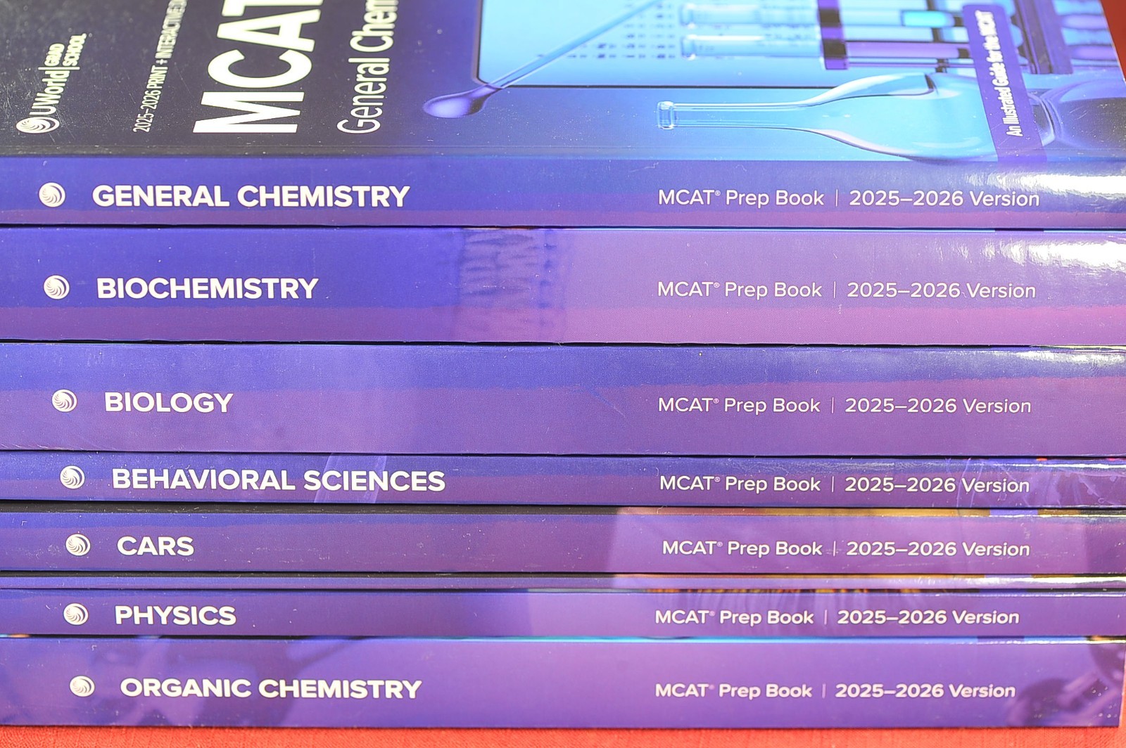 UWorld MCAT UBooks 2025-2026 Book Set (520 scorer – Happy to offer advice)