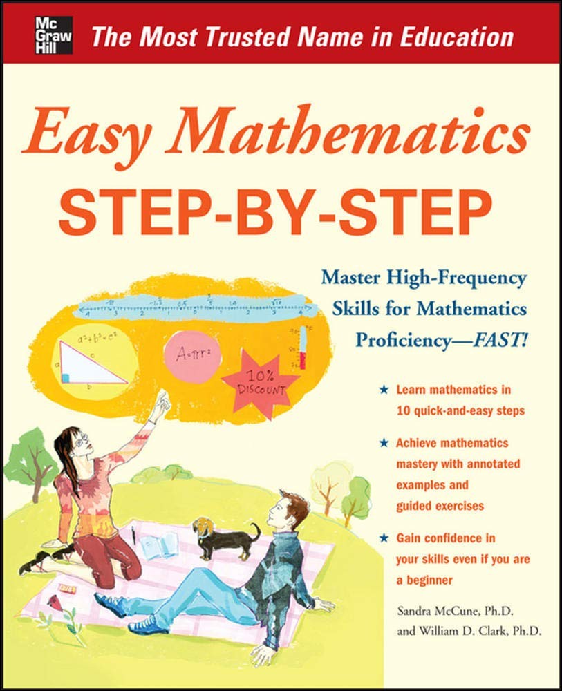 Easy Mathematics Step-by-Step (Easy Step-by-Step Series) – paperback Mccune,…