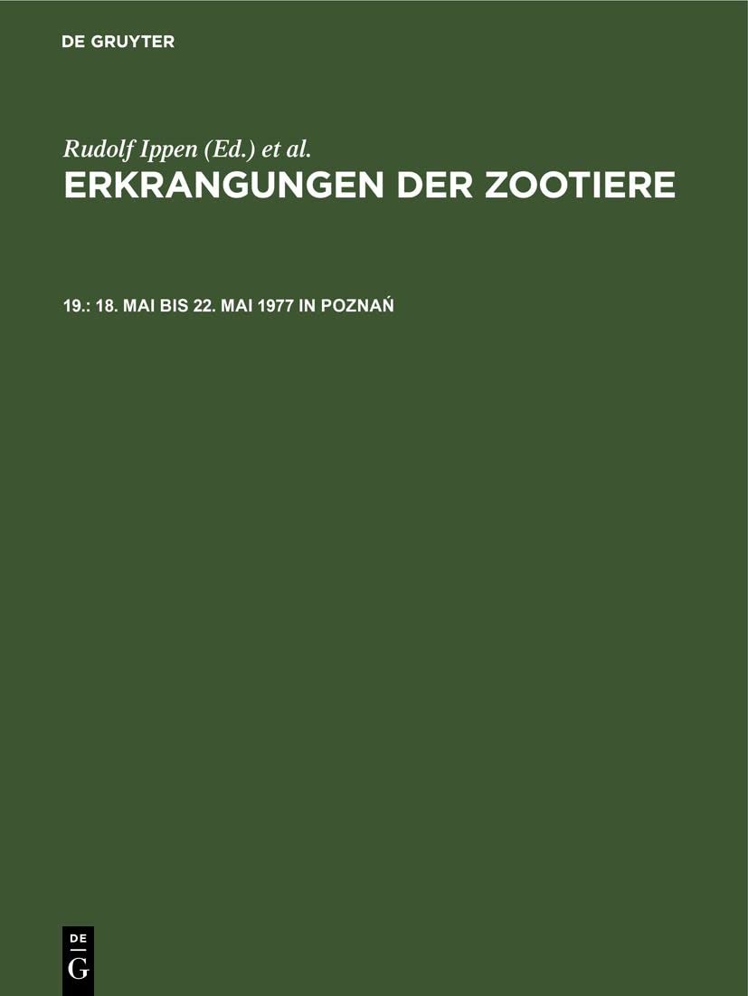 18. Mai Bis 22. Mai 1977 in Poznań (Hardback)