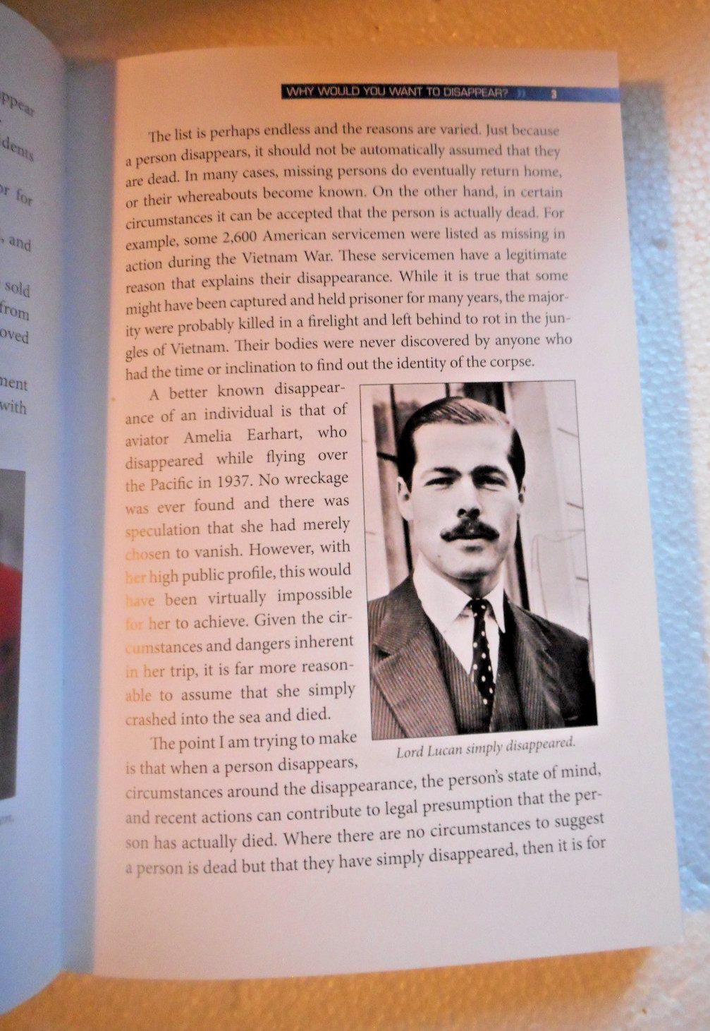 2013 How To Disappear & Never Be Found Barry Davies TPB