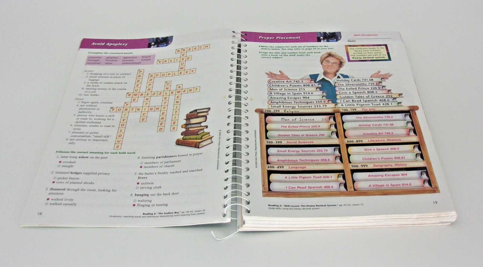 Set 3 Reading 6 As Full as the World Teacher’s Ed.1 &2,Worktext Answer Key 2 Ed.