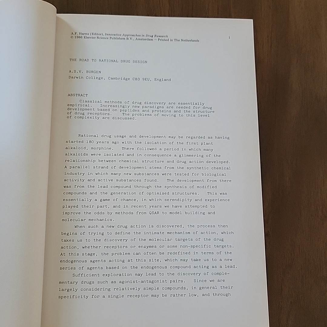 Innovative Drug Research, Volume 9 Proceedings of Netherlands Symposium 1985
