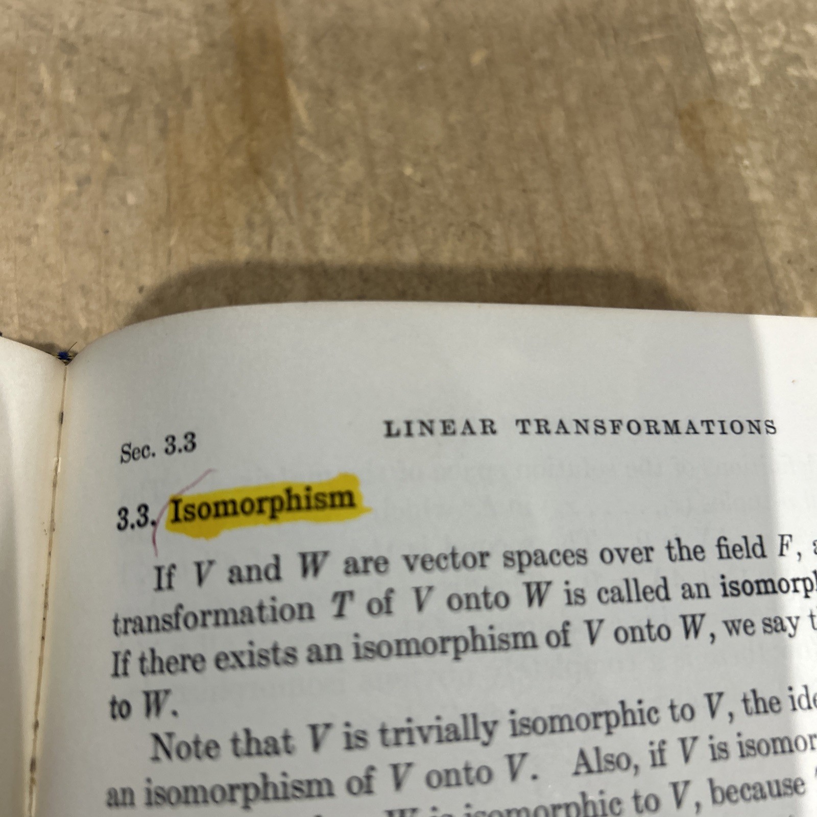 Linear Algebra Kenneth M Hoffman and Ray Kunze HB 1961 many small annotations