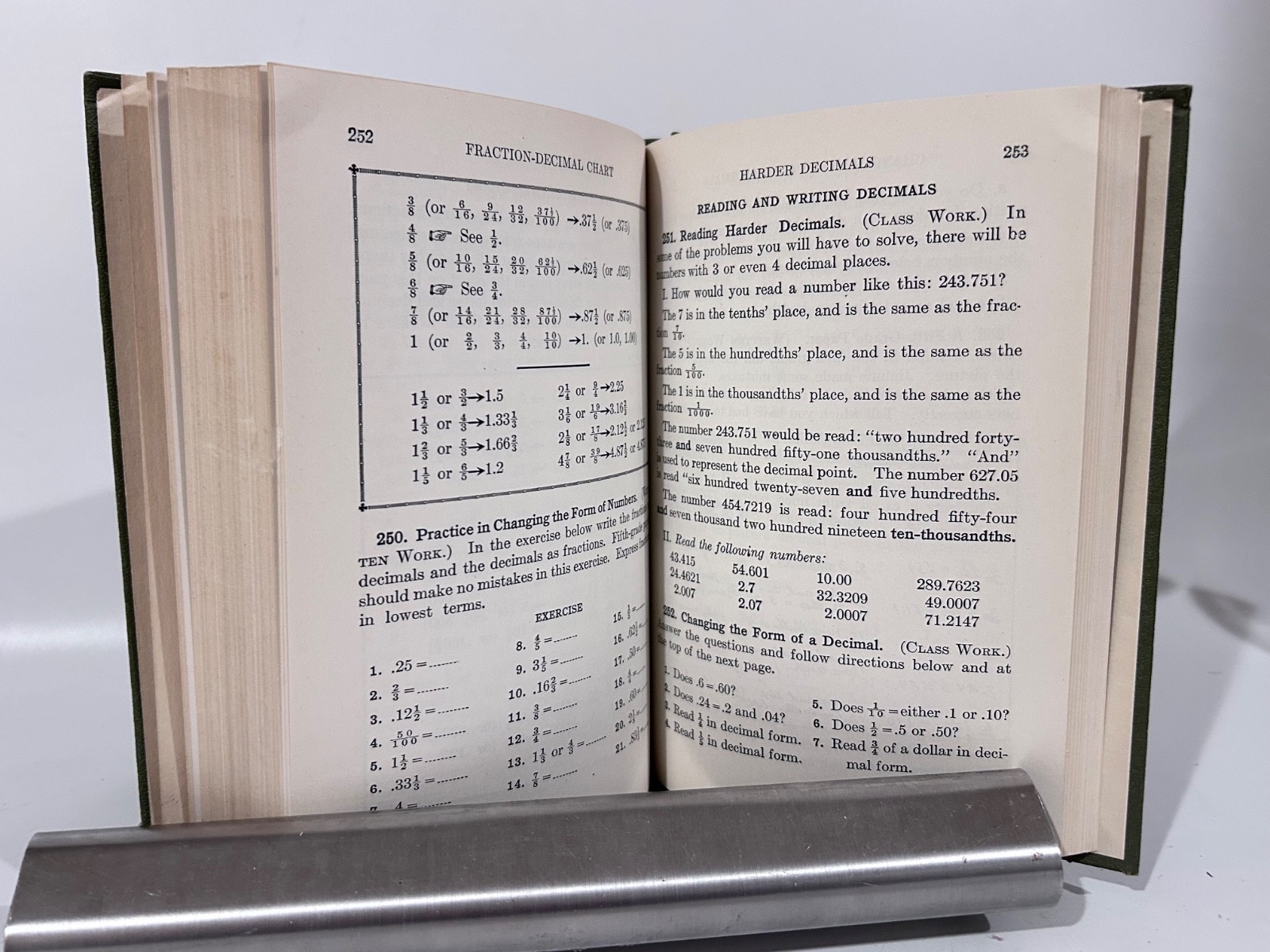 Knight: Standard Service Arithmetics, Scott Foresman 1927, Grade Five