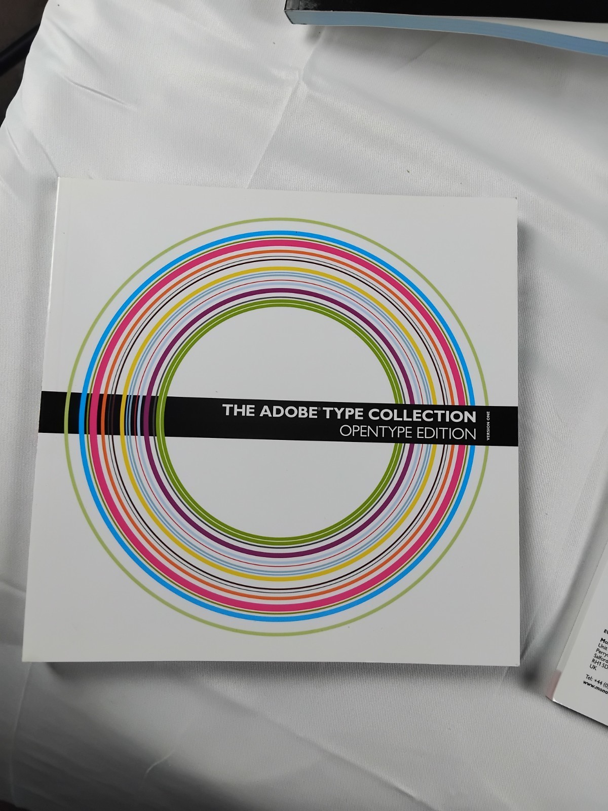 The Monotype LIBRARY: OPENTYPE EDITION 3 BOOKS like New