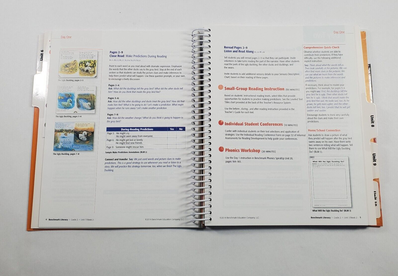 Benchmark Literacy Grade 2 Teacher’s Resource System Vol 1-2 Common Core Edition