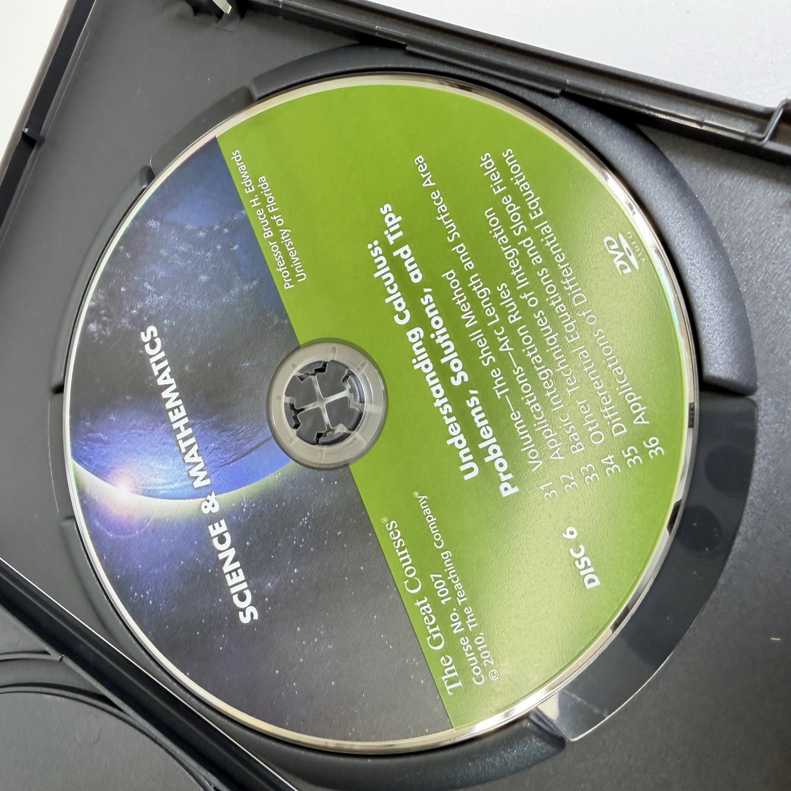 Great Courses Understanding Calculus: Problems, Solutions, and Tips PT 1,2,3 DVD