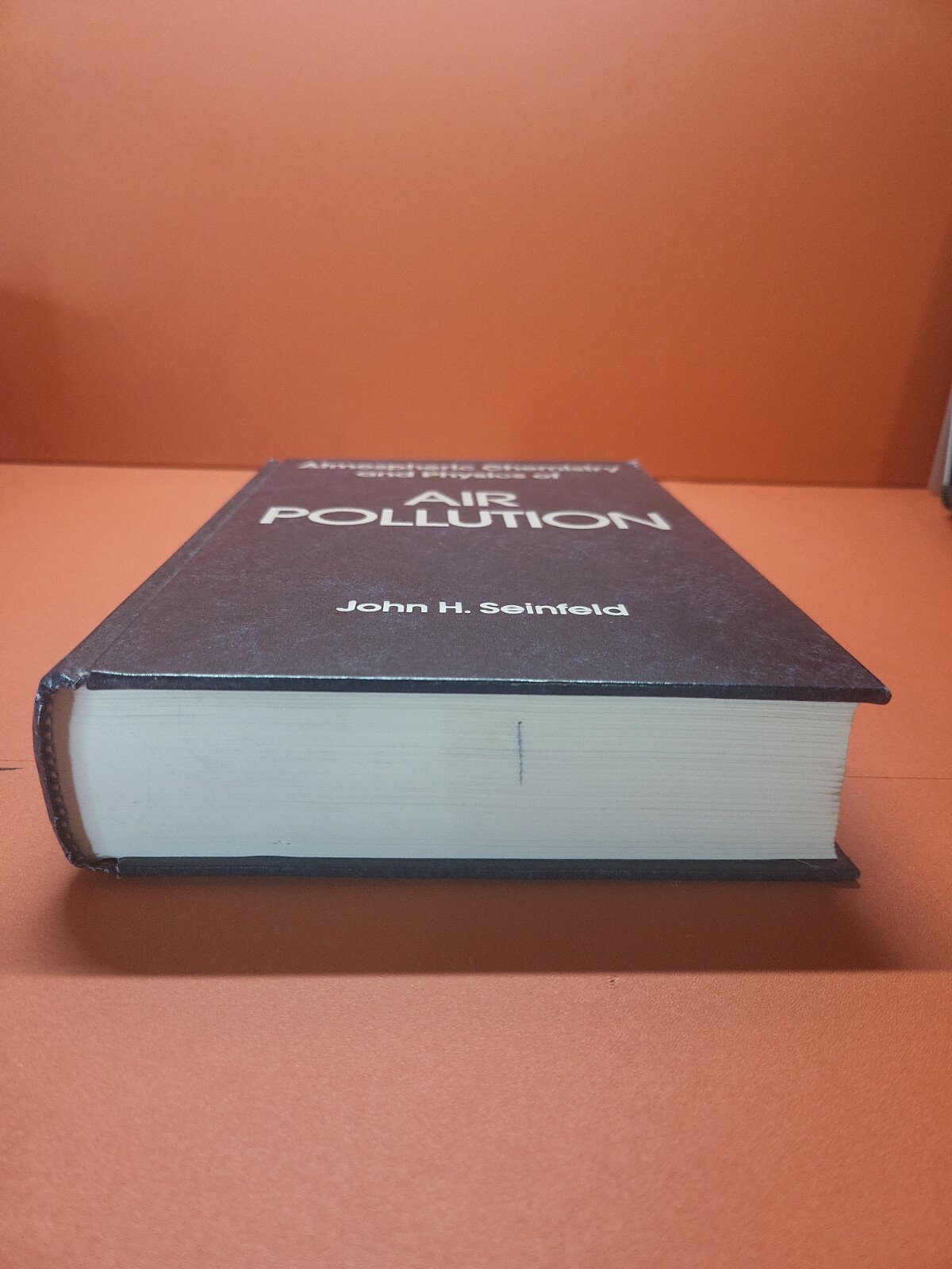Atmospheric Chemistry and Physics of Air Pollution ~ Seinfeld (Hardcover, 1986)