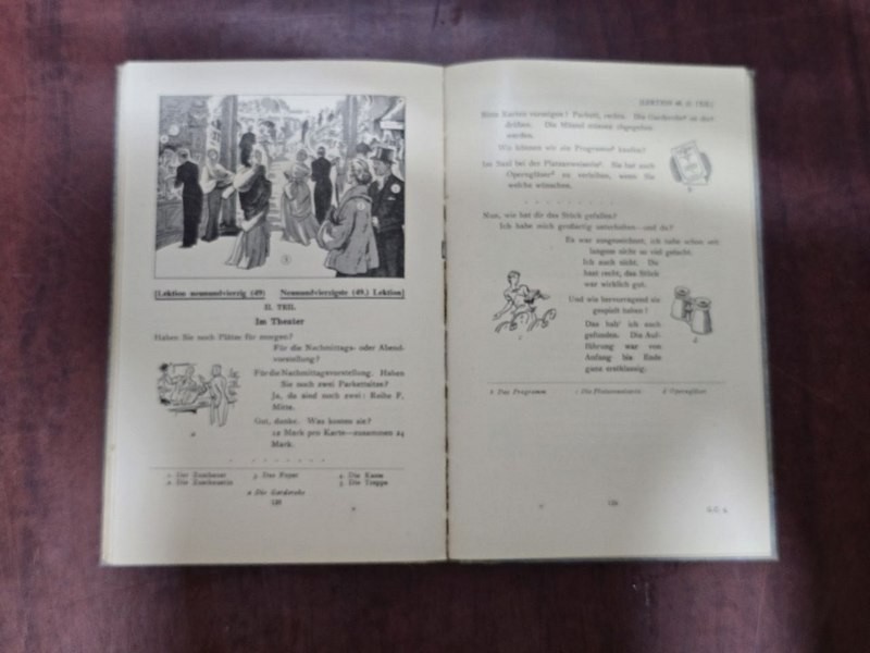 Linguaphone Deutscher Kursus Language Learning Set Vinyl Books In Case ألماني