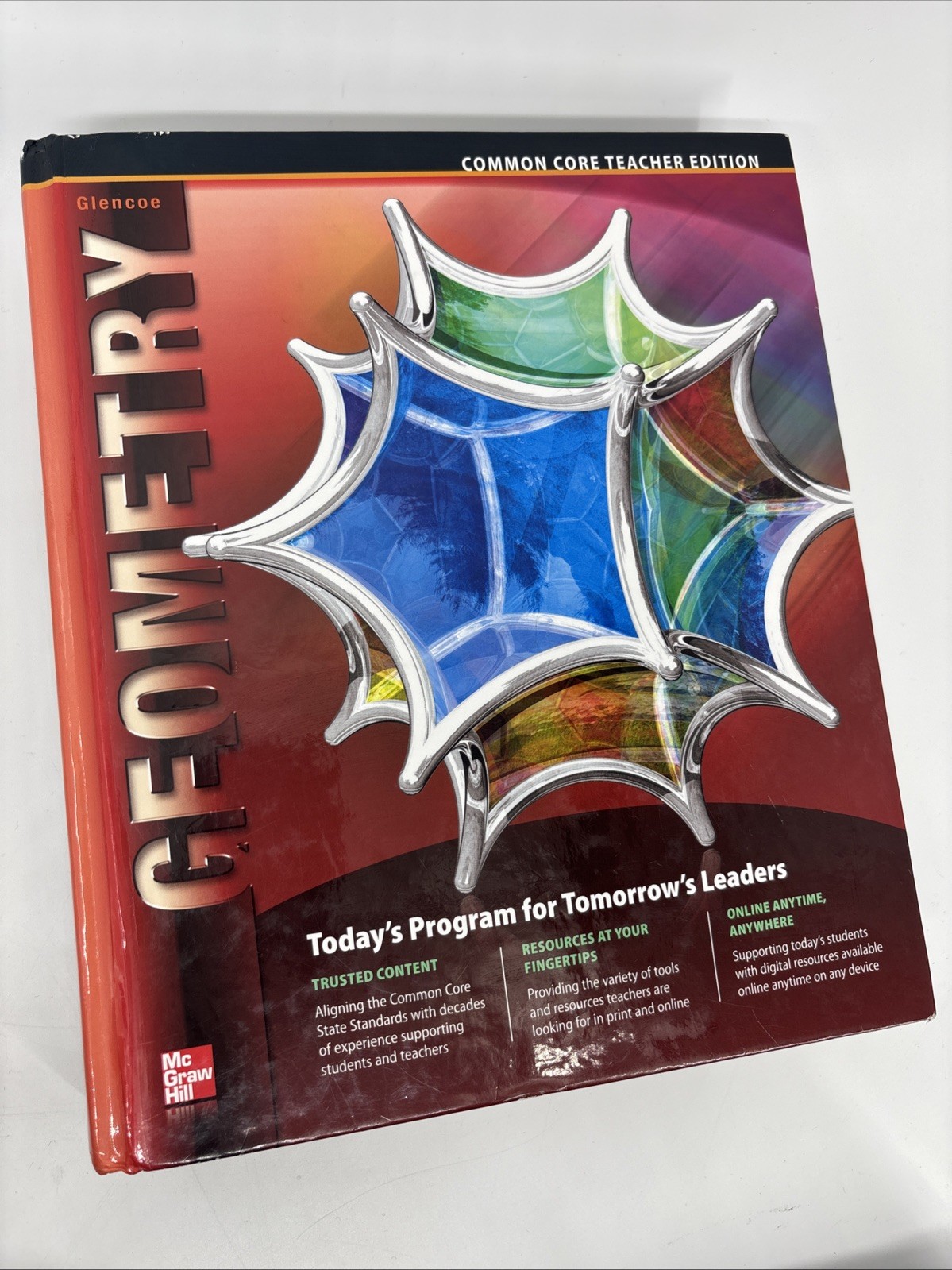 Glencoe Geometry Common Core Textbook – TEACHER EDITION – Hard Cover