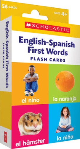 Flash Cards: English-Spanish First Words by Scholastic [Gift/Card]