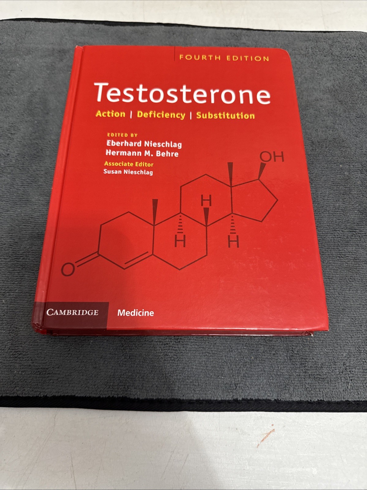 Testosterone: Action, Deficiency, Substitution – hardcover Nieschlag, Eberha…